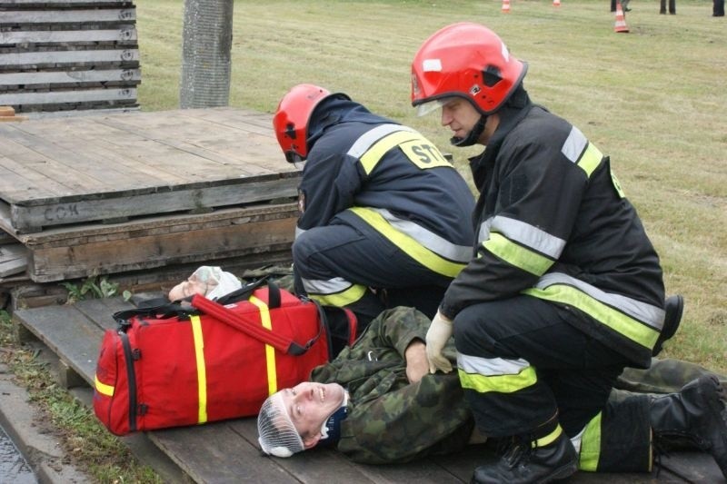 Akcja ratunkowa w Grajewie