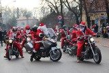 Widowiskowa parada MotoMikołajów w Rudniku nad Sanem