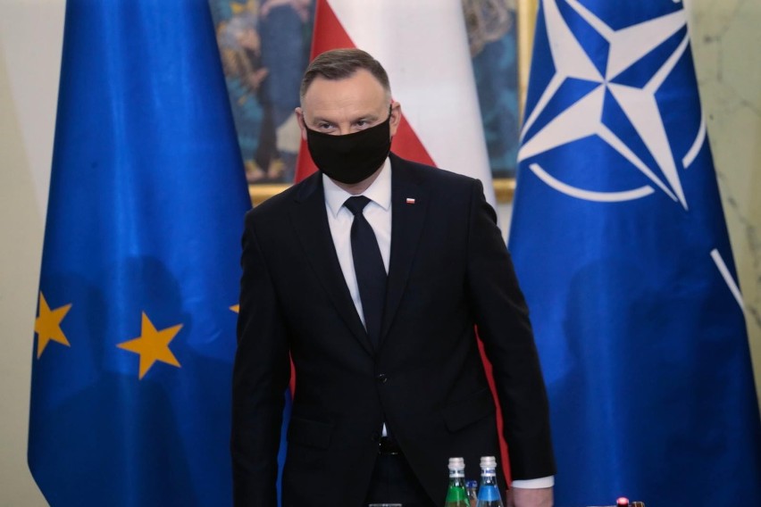 Prezydent Andrzej Duda ponownie zarażony koronawirusem