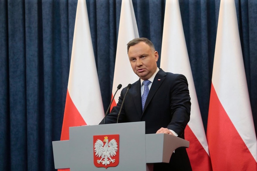 Prezydent Andrzej Duda ponownie zarażony koronawirusem