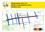 Zmiany na trasie W-Z. Otworzą Kościuszki i Wólczańską, a zamkną Sienkiewicza