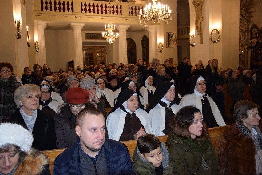 Boże Narodzenie 2019. Pasterka w kościele parafialnym pw. Wniebowzięcia NMP w Siemiatyczach