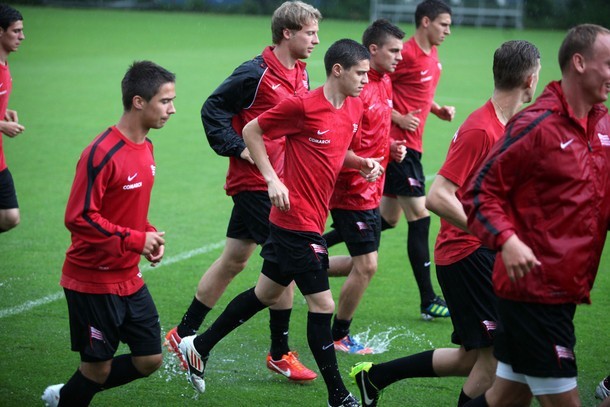 Piłkarze Cracovii trenują w Zakopanem