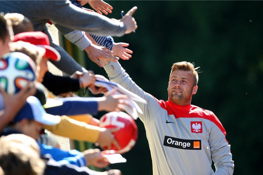 01.06.2014.  gdansk nz. artur boruc trening reprezentacji...