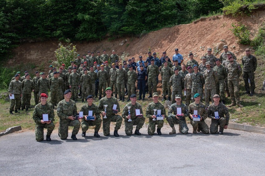 Żołnierz z Podlaskiego WOT na podium prestiżowych zawodów w Chorwacji