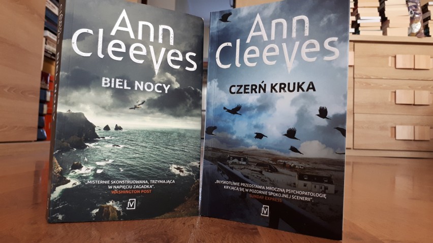 Ann Cleeves „Czerń kruka” i „Biel nocy”