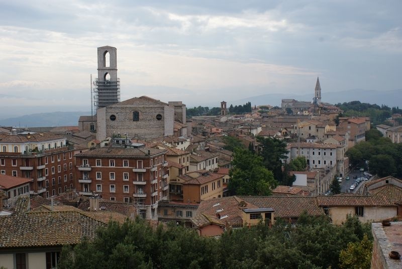 Perugia - sam środek "Włoskiego Buta"