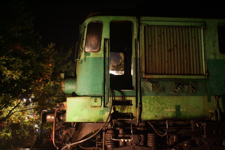 Pożar pociągu z węglem. Interweniowało 8 zastępów straży (ZDJĘCIA)