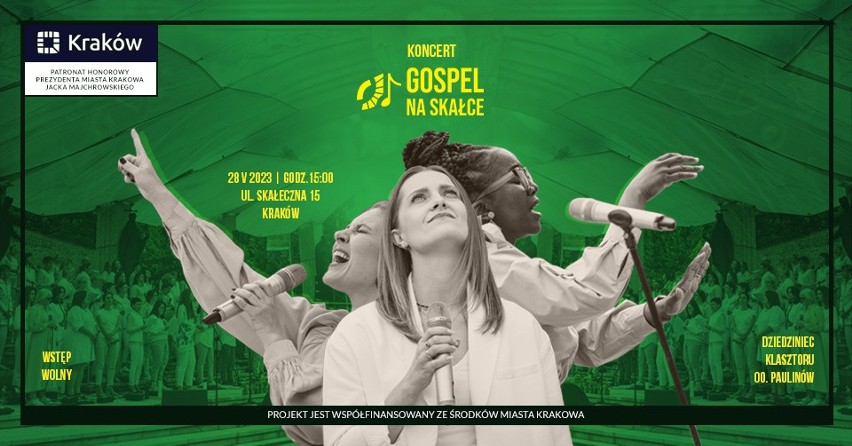 Kraków. Muzyka gospel na 100 głosów. Jedyny tego rodzaju koncert na Skałce w tę niedzielę