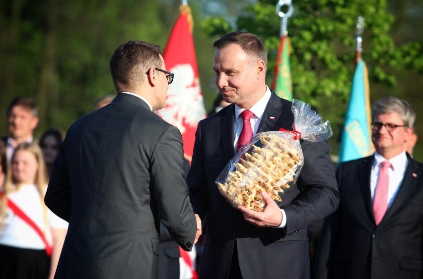 Wizyta prezydenta Andrzeja Dudy w Parczewie