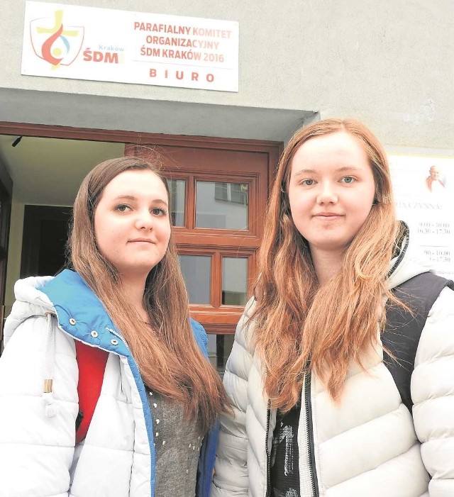 Monika i Iwona Łysoń ze Spytkowic chcą być wolontariuszkami ŚDM. Mówią, że taka działalność to dobry pomysł na wakacje.