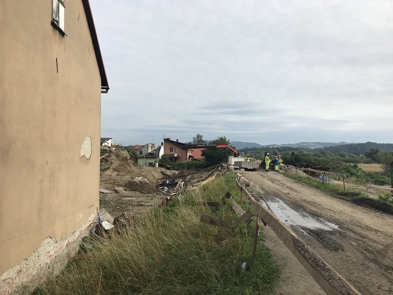 Miejscami na osiedlu Helena wciąż są prowadzone prace...