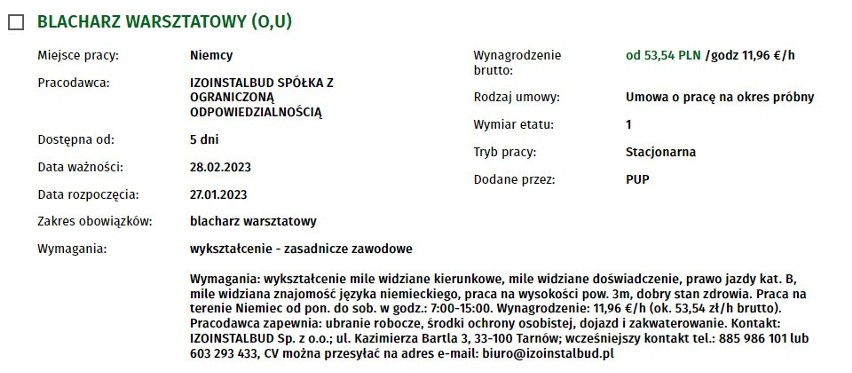 Szukasz pracy w Niemczech? Sprawdź ogłoszenia, jakie w...