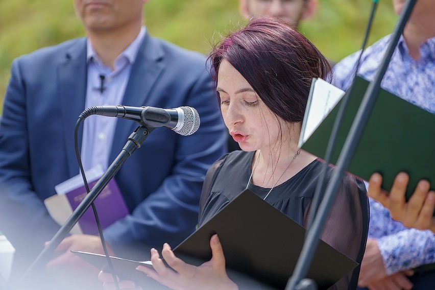 Na cmentarzu żydowskim w Krościenku nad Dunajcem odsłonięto pomnik ofiar Holokaustu