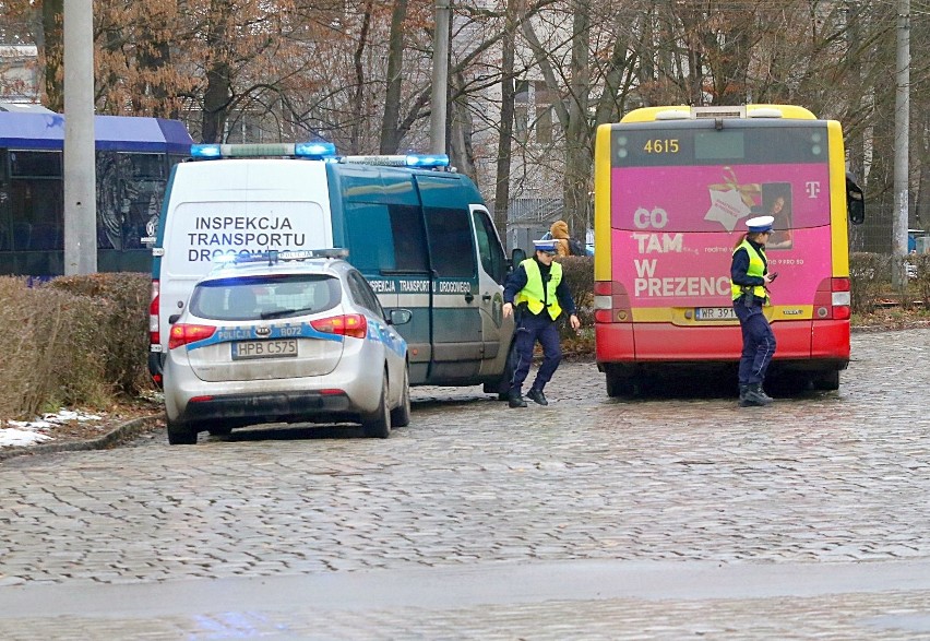 W środę (21.12) przed południem, na wrocławskiej pętli...