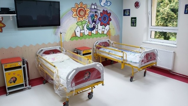 Oddział dziecięcy w sanockim szpitalu