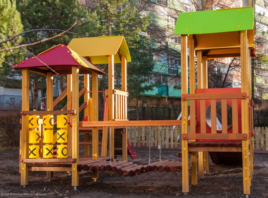 Przedszkole nr 58 w Białymstoku ma nowy plac zabaw