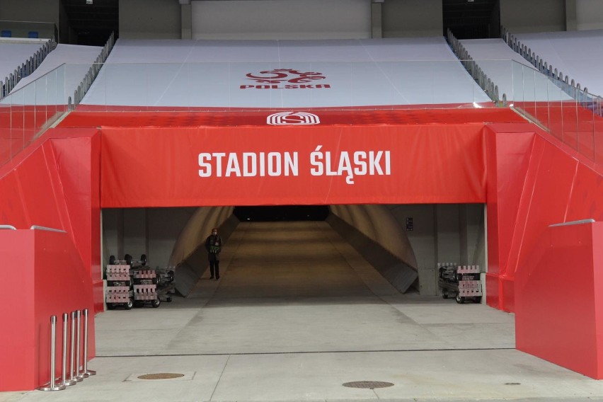 Stadion Śląski jest gotowy na mecz reprezentacji Polski...
