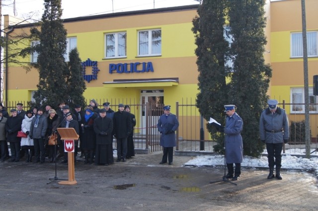 Remont komisariatu policji w Krośniewicach kosztował ponad milion złotych