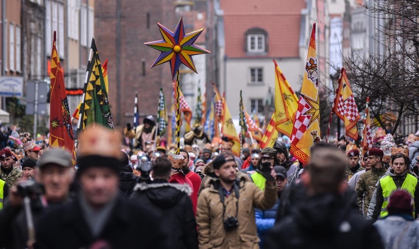 Orszak Trzech Króli 2018 w Gdańsku