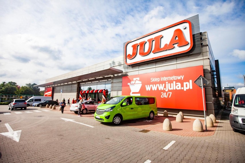Jula ma 16 sklepów w całej Polsce - w tym jeden w Łodzi....