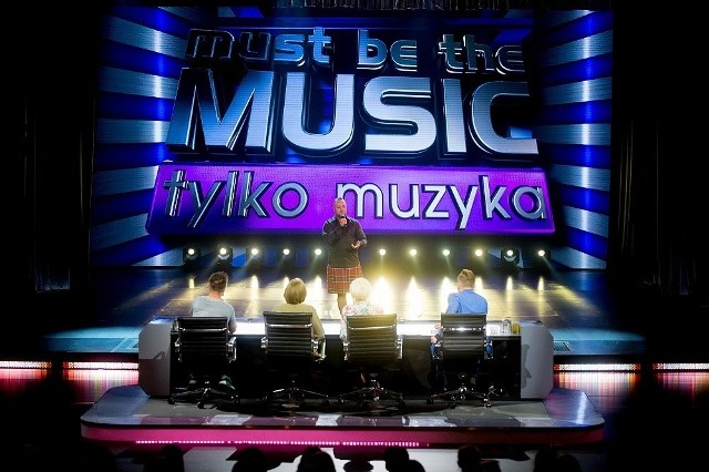 Brian Allen na scenie "Must be the music"!P.Tarasewicz/Polsat