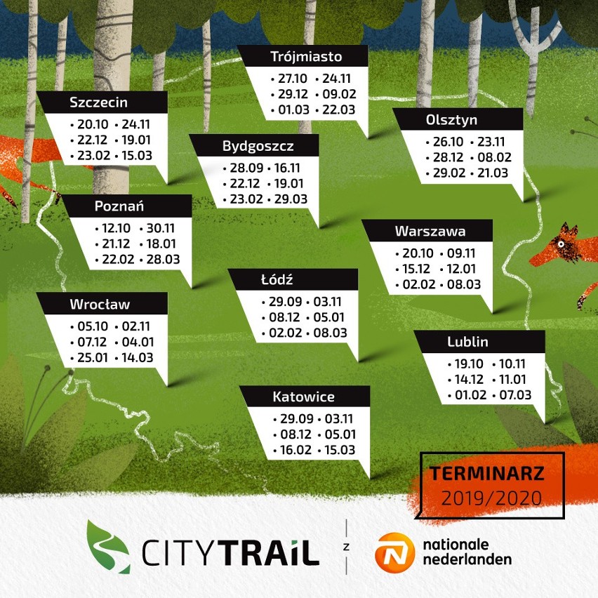 Biegi City Trail Katowice cieszą się dużym zainteresowaniem...