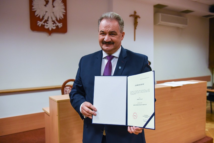 Leszek Dorula złożył ślubowanie na burmistrza Zakopanego w...