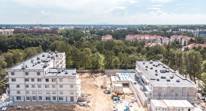 Na powierzchni blisko 2 hektarów powstaje nowe osiedle...