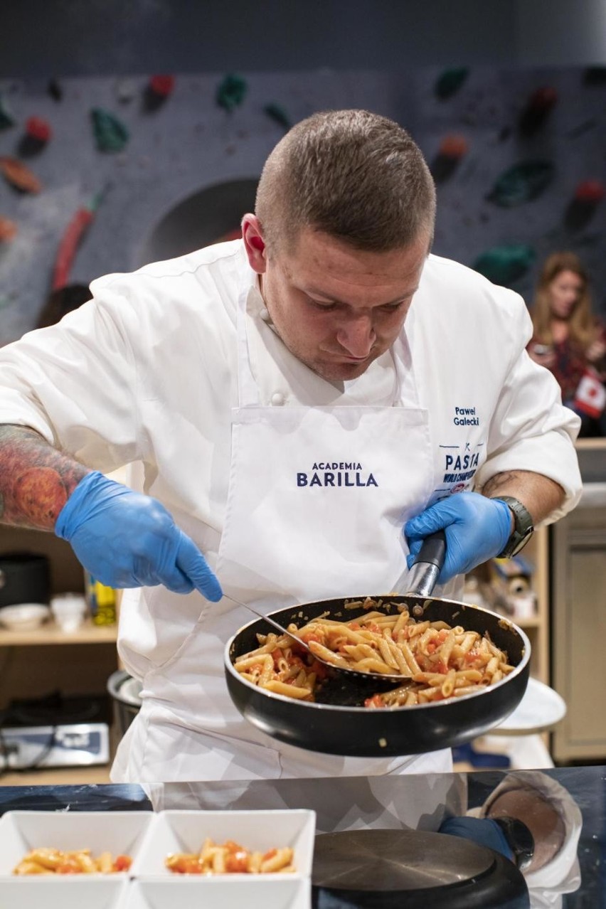 Paweł Gałecki jednym z pięciu najlepszych kucharzy w konkursie Pasta World Championship