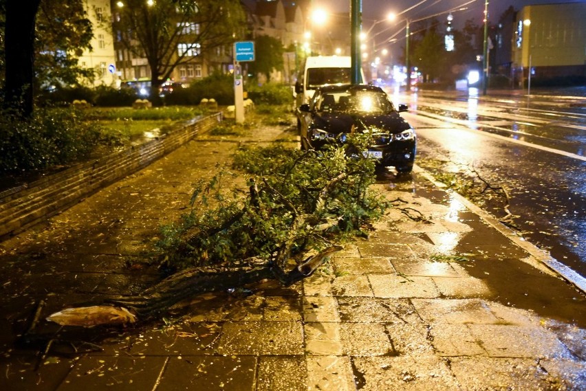 Orkan Ksawery: Tak wichura zniszczyła Poznań - 5.10.2017