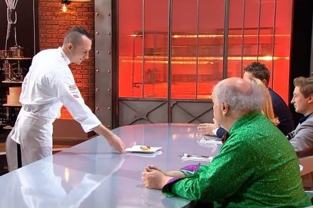 Daniel Wełna w 1. odcinku "Top Chef: (fot. Polsat)