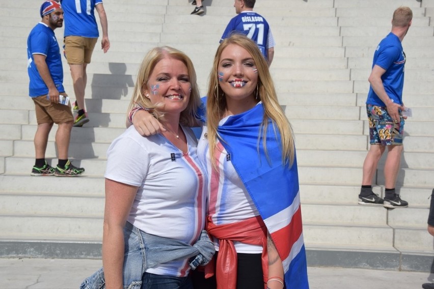 Kibice przed meczem Islandia - Węgry, Stade Velodrome