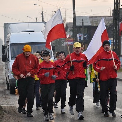 W ten sposób biegacze uczcili rocznicę odzyskania Niepodległości.