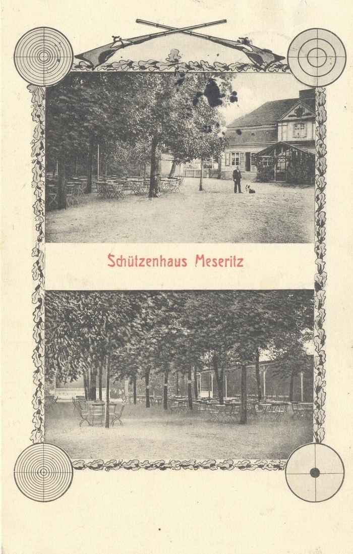 Dom Strzelecki (Schützenhaus) w Międzyrzeczu (ARCHIWALNE# POCZTÓWKI)