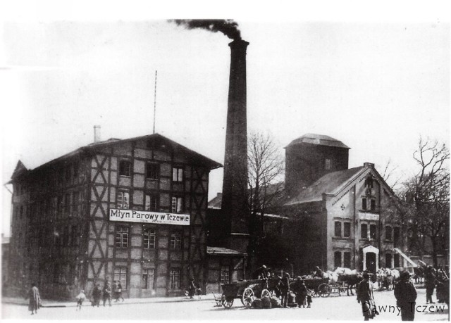 Młyn parowy w Tczewie na przełomie XIX i XX w. był jednym z większych zakładów przemysłowych.