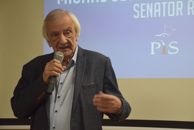 Wicemarszałek Sejmu RP Ryszard Terlecki na Spotkaniu Noworocznym PiS w Sieradzu