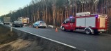 Wypadek w Stryszku pod Bydgoszczą. Droga była częściowo zablokowana, ale jest już przejezdna