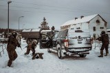Oficerowie z Estonii u podkarpackich terytorialsów. Na poligonie w Nowej Dębie i w Bieszczadach obserwowali szkolenie żołnierzy