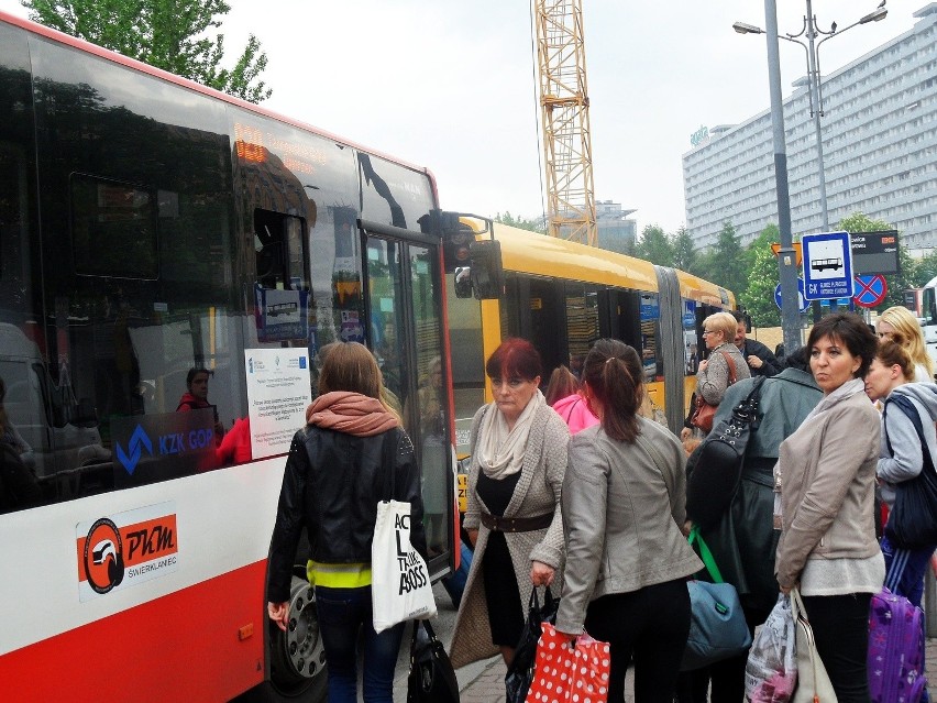 Przebudowa centrum Katowic, nowa organizacja ruchu