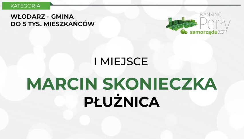 Gmina Płużnica w powiecie wąbrzeskim zajęła drugie miejsce w...