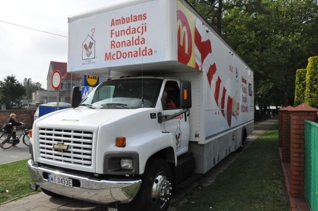 Ambulans Fundacji McDonalda pojawi się na brzeskim rynku 7 listopada.