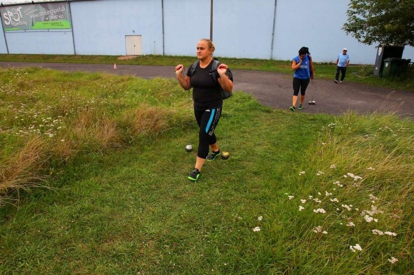 Joanna Fiodorow na treningu