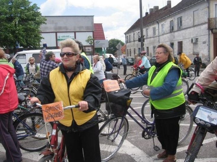 Zlot cyklistów w Nieszawie