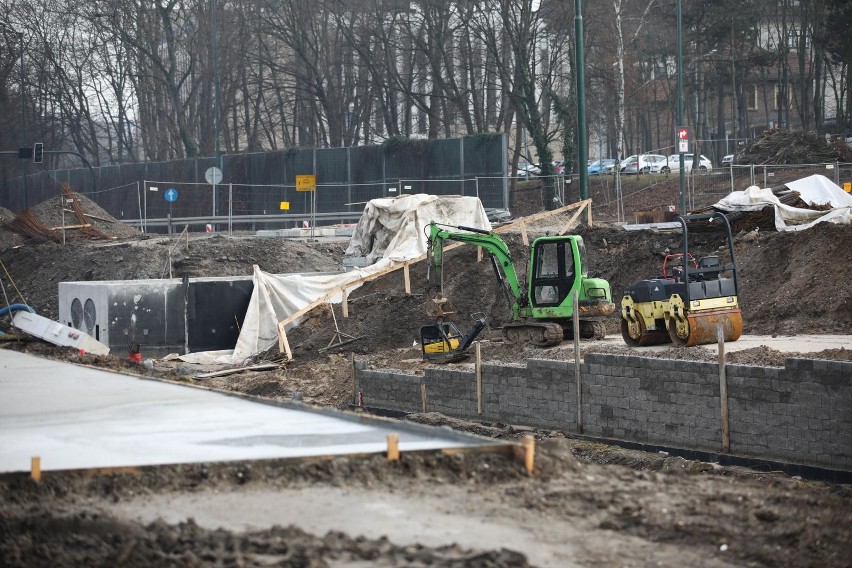 Trwa budowa linii tramwajowej do Górki Narodowej