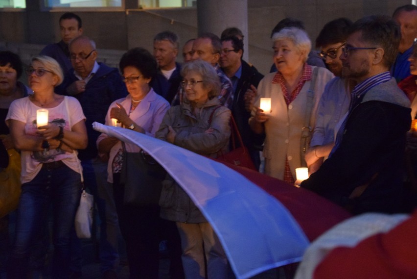 Protest przed Sądem Okręgowym w Katowicach we wtorek 25...