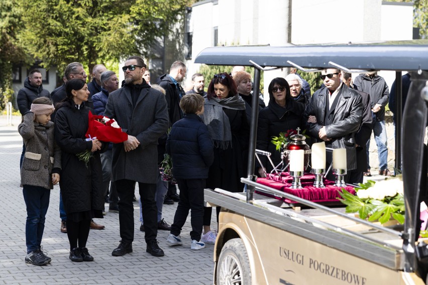 Pogrzeb Antoniego Monteana. Cmentarz Batowicki, 19 kwietnia...
