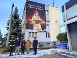 Siemiatycze. Strażacy otrzymali dotację na poprawę warunków pracy. Odsłonięto też mural