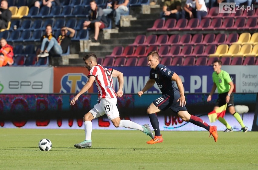 Pogoń Szczecin – Cracovia Kraków 1:1. Pierwszy punkt Pogoni w rozgrywkach