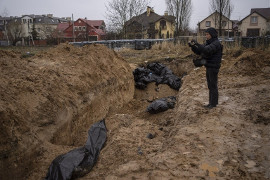 Mer Buczy: Rosjanie zabili 320 mieszkańców miasta